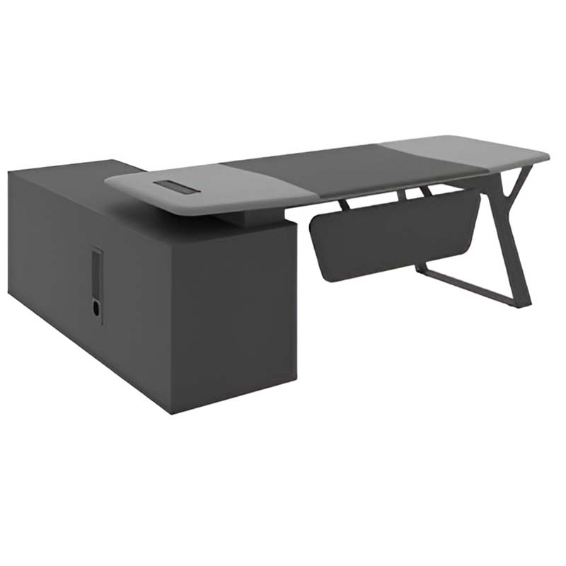 میز مدیریتی پایه فلزی نیلپر مدل ODM 553MB